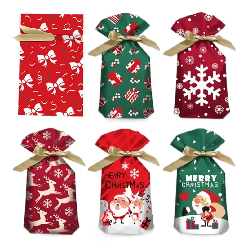 50pcs Merry Christmas Candy Cookie Treat Bag Santa Claus Gift Bag Packaging Bag Party New Year Xmas Navidad Christmas Decoration
50pcs Merry Christmas Candy Cookie Treat Bag Santa Claus Gift Bag Packaging Bag Party New Year Xmas Navidad Christmas Decoration