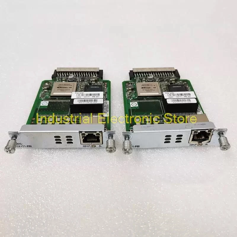 1 шт. для 2811 2911 2921 для модуля HWIC-1CE1T1-PRI
1 шт. для 2811 2911 2921 для модуля HWIC-1CE1T1-PRI