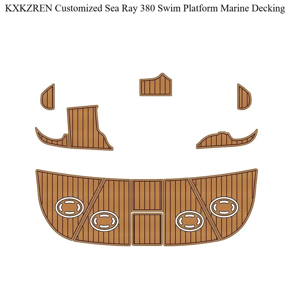 KXKZREN индивидуальная платформа для плавания Sea Ray 380, морская палуба, самоклеящаяся пена EVA, нескользящая напольная накладка из искусственного тикового дерева, морские аксессуары
KXKZREN индивидуальная платформа для плавания Sea Ray 380, морская палуба, самоклеящаяся пена EVA, нескользящая напольная накладка из искусственного тикового дерева, морские аксессуары