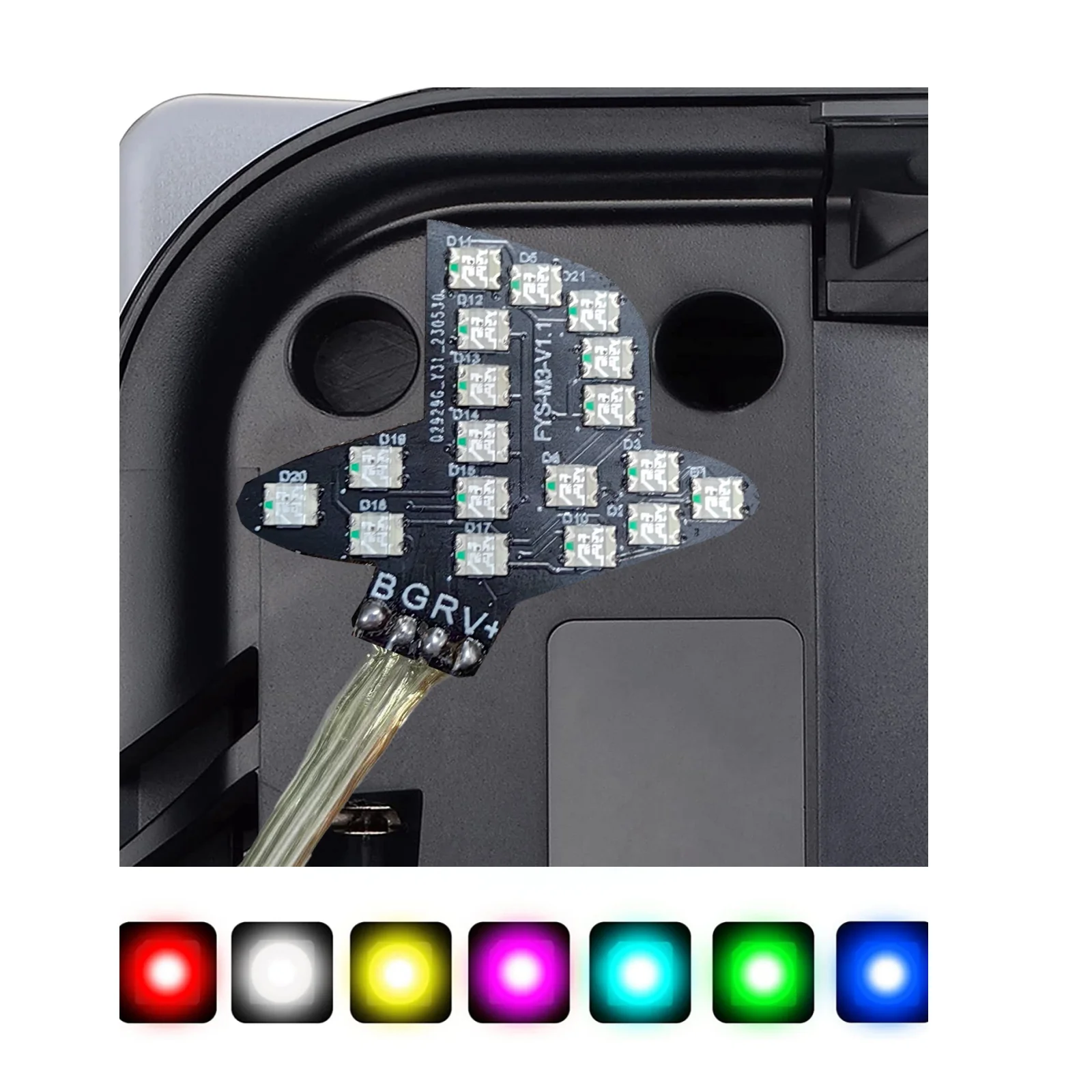 Suitable for PS5 logo light Game console light Pickup function ambient light P5 accessories
Suitable for PS5 logo light Game console light Pickup function ambient light P5 accessories
