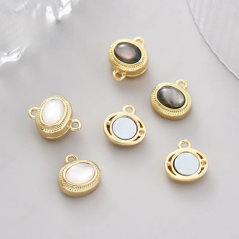 1pcs Pearl Necklace Bracelet White Shell Magnet Buckle Diy Sweater Chain End Connecting Buckle Jewelry Accessories Wholesale
1pcs Pearl Necklace Bracelet White Shell Magnet Buckle Diy Sweater Chain End Connecting Buckle Jewelry Accessories Wholesale