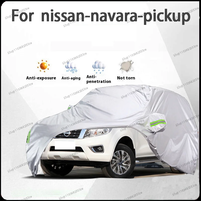 For Nissan Navara Fit Car Cover - Waterproof, Dustproof, Sunshade (UV), Snowproof | Silve Full Cover with All-Day Protection
For Nissan Navara Fit Car Cover - Waterproof, Dustproof, Sunshade (UV), Snowproof | Silve Full Cover with All-Day Protection