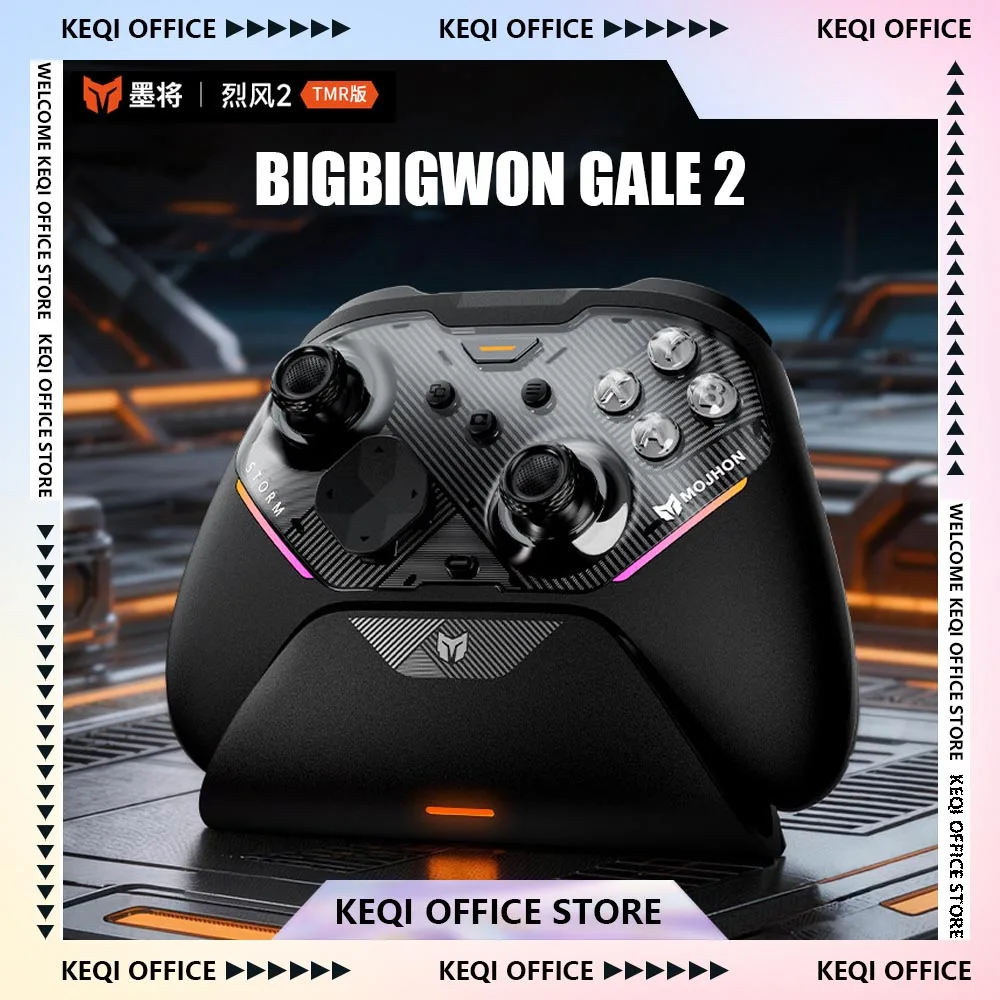 BIGBIG WON Gale 2 Wireless Game Controller Bluetooth TMR Joystick Apex Competitive Switch2 Gamepad PC Android Mac Steam Gift
BIGBIG WON Gale 2 Wireless Game Controller Bluetooth TMR Joystick Apex Competitive Switch2 Gamepad PC Android Mac Steam Gift