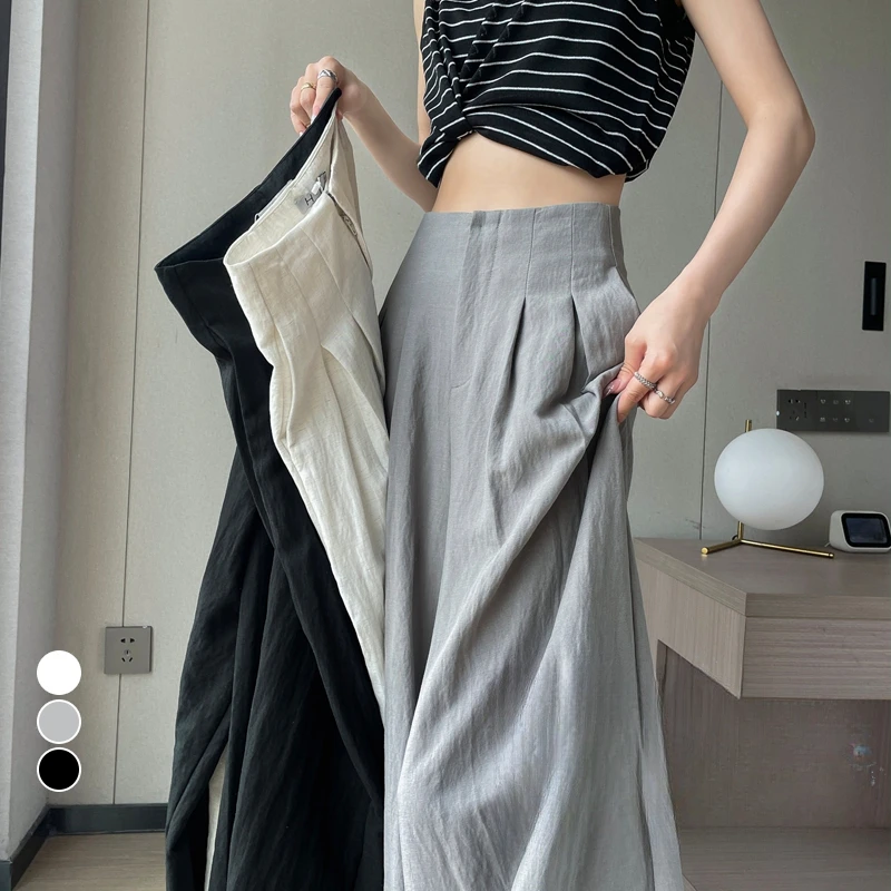 2025 Summer New Silk Wide-leg Pants High Waist Cotton Linen Thin Casual for Women Ladies Baggy Harajuku Fashion Korean Clothing
2025 Summer New Silk Wide-leg Pants High Waist Cotton Linen Thin Casual for Women Ladies Baggy Harajuku Fashion Korean Clothing