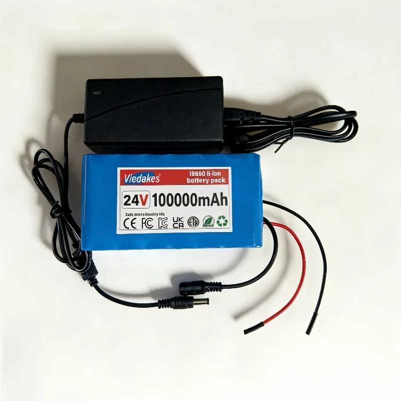 VEDAKES 24V 7S3P 100000mAh Battery with Free Charger for Wheelchair and Small Electric Devices
VEDAKES 24V 7S3P 100000mAh Battery with Free Charger for Wheelchair and Small Electric Devices