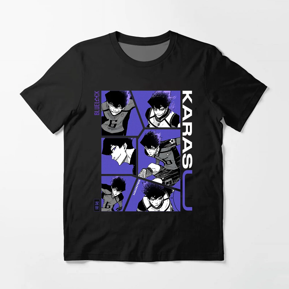 Japanese Anime Blue Lock Graphic T Shirts Black Cotton Tees Street Wear Unisex Oversized Tops Isagi Nagi Shidou Jersey Gifts
Japanese Anime Blue Lock Graphic T Shirts Black Cotton Tees Street Wear Unisex Oversized Tops Isagi Nagi Shidou Jersey Gifts