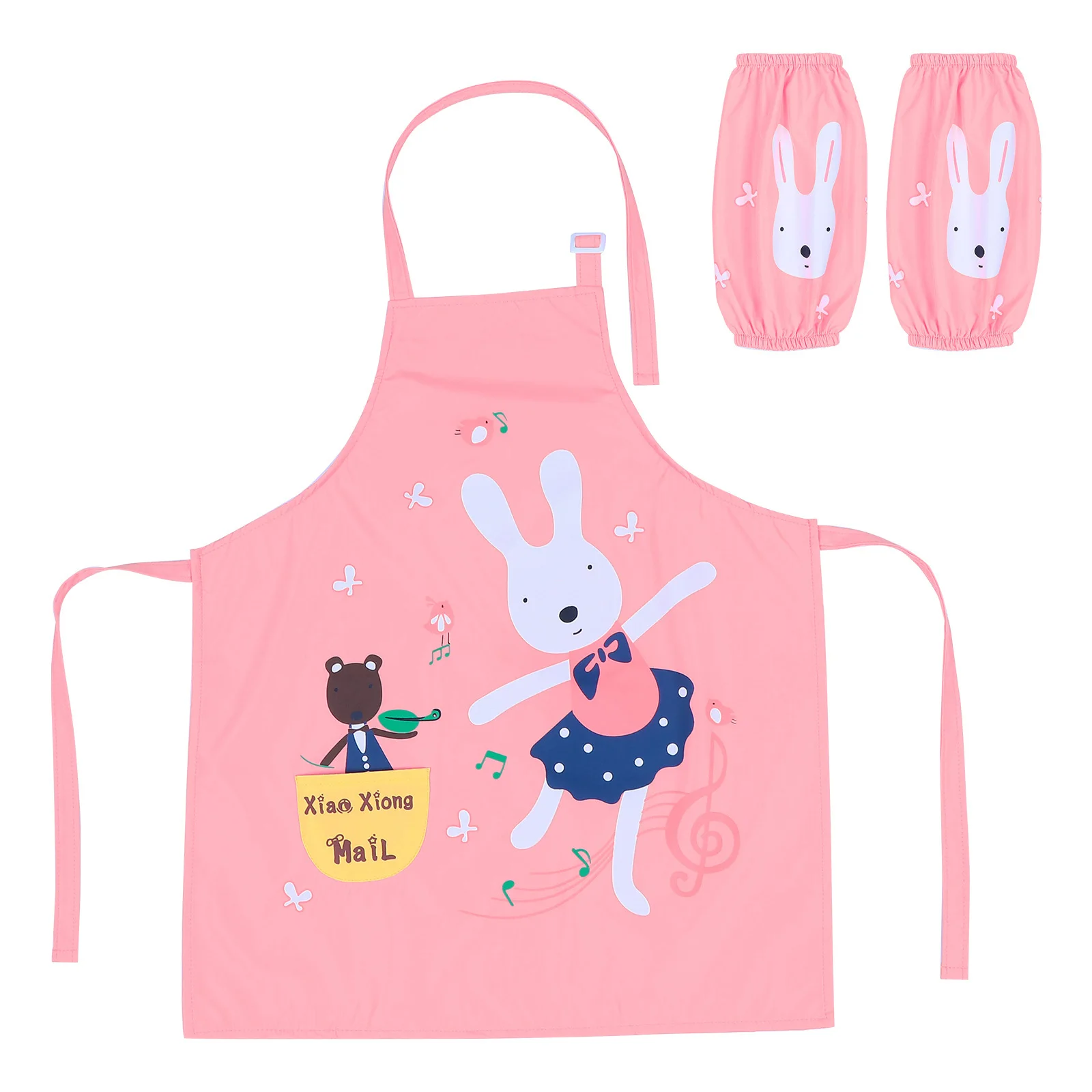 1Set Waterproof Breathable Kids Apron Painting Smock with Sleeves 4 Pockets Easy Clean for Drawing Baking Art Craft
1Set Waterproof Breathable Kids Apron Painting Smock with Sleeves 4 Pockets Easy Clean for Drawing Baking Art Craft