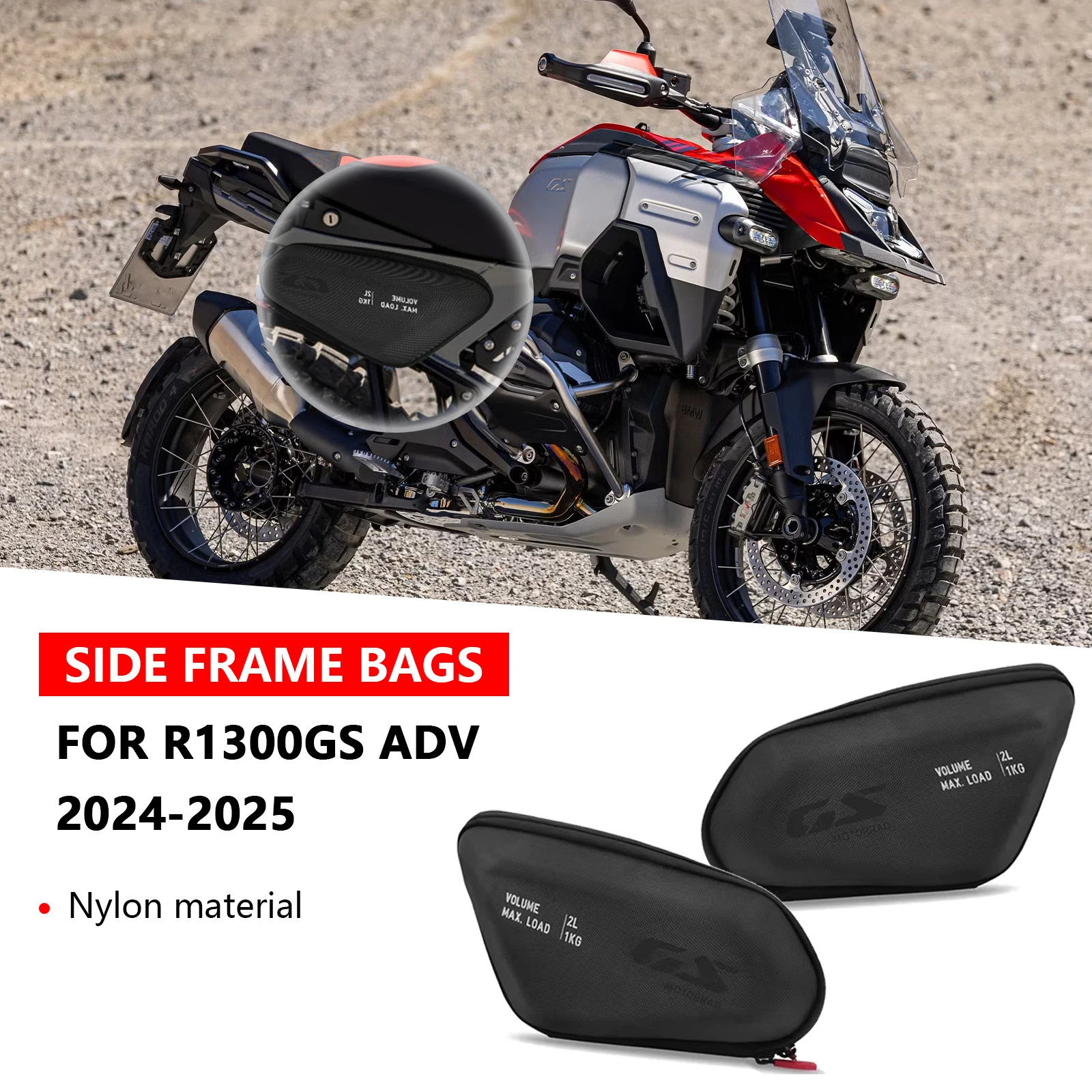 Для R1300GS Adventure R 1300 GSA R1300 GS ADV 2024 2025 мотоциклетная боковая рама, сумка для хранения, водонепроницаемая сумка
Для R1300GS Adventure R 1300 GSA R1300 GS ADV 2024 2025 мотоциклетная боковая рама, сумка для хранения, водонепроницаемая сумка