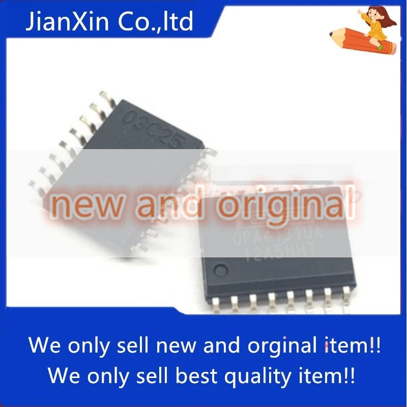 2pcs orginal new OPA4131UA SOP16 IC connection
2pcs orginal new OPA4131UA SOP16 IC connection