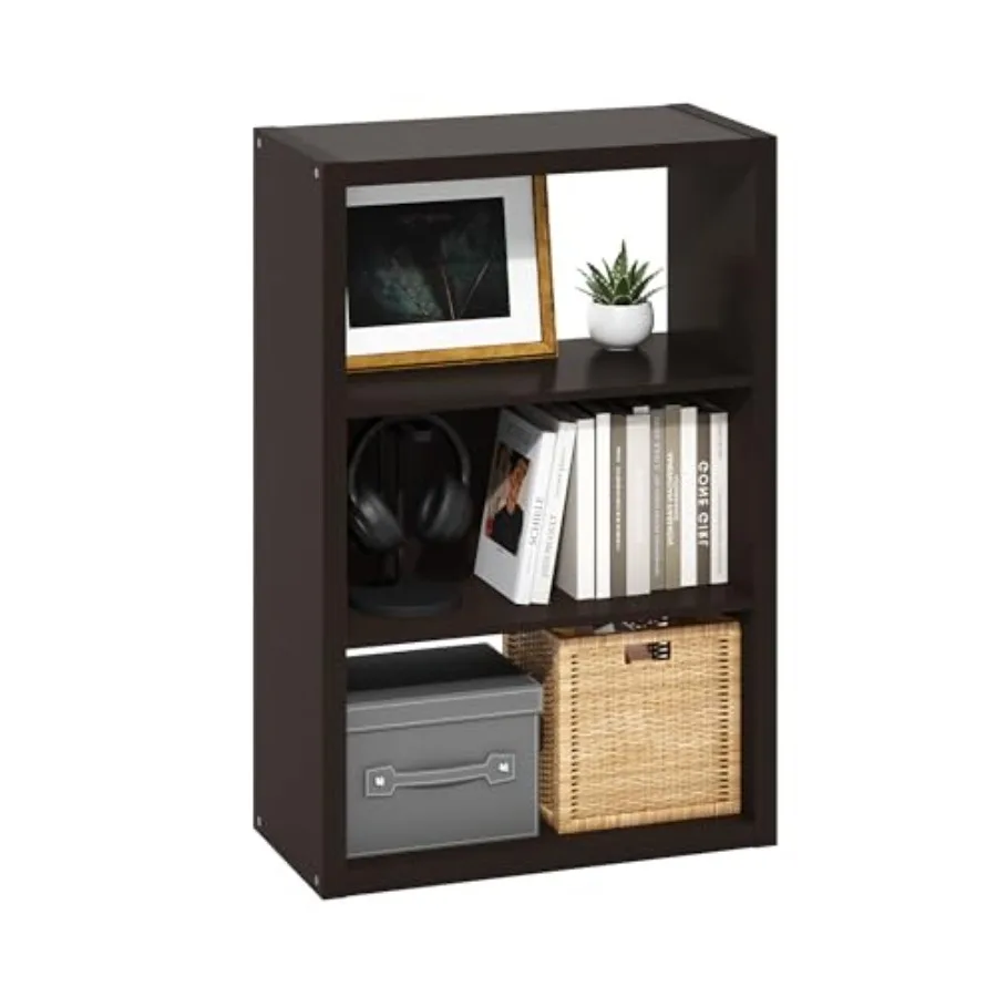 Viola Book Shelf 3-Tier Bookshelf Extra Thick Frame Bookcase with Open Shelf Open Back Design 11.3" x 23.2" x 35.9" for Living
Viola Book Shelf 3-Tier Bookshelf Extra Thick Frame Bookcase with Open Shelf Open Back Design 11.3" x 23.2" x 35.9" for Living