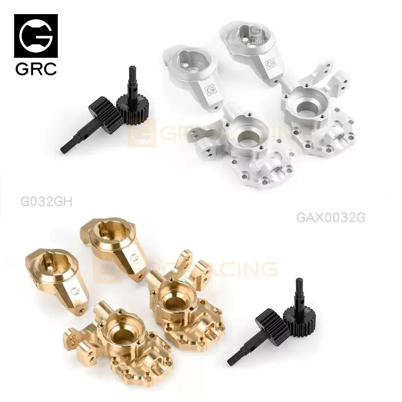 Ajrc Grc G2 Aluminum Ackermann Caster Blocks & Portal Drive Housing #gax0032g for Traxxas Trx4 Defender Bronco K5 G500 Trx6 G63
Ajrc Grc G2 Aluminum Ackermann Caster Blocks & Portal Drive Housing #gax0032g for Traxxas Trx4 Defender Bronco K5 G500 Trx6 G63