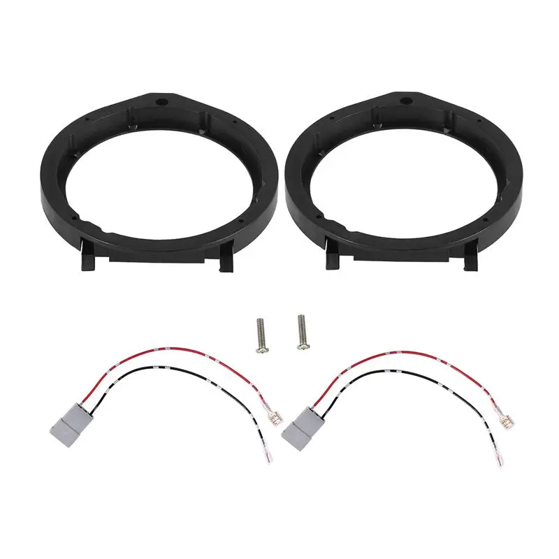 AC54-2PCS 6.5 Inch Car Horn Gasket Car Speaker Adapter With Wiring Harness For Honda Civic Accord CR-Z Insight 2006-2011
AC54-2PCS 6.5 Inch Car Horn Gasket Car Speaker Adapter With Wiring Harness For Honda Civic Accord CR-Z Insight 2006-2011