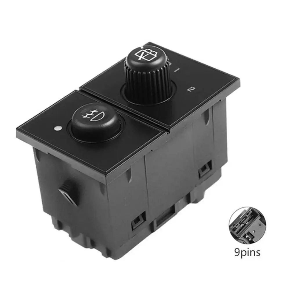 Windshield Wiper Switch Control Replacement Black Plastic Rear Fog Light for Chevrolet 15061682 Car Accessories
Windshield Wiper Switch Control Replacement Black Plastic Rear Fog Light for Chevrolet 15061682 Car Accessories