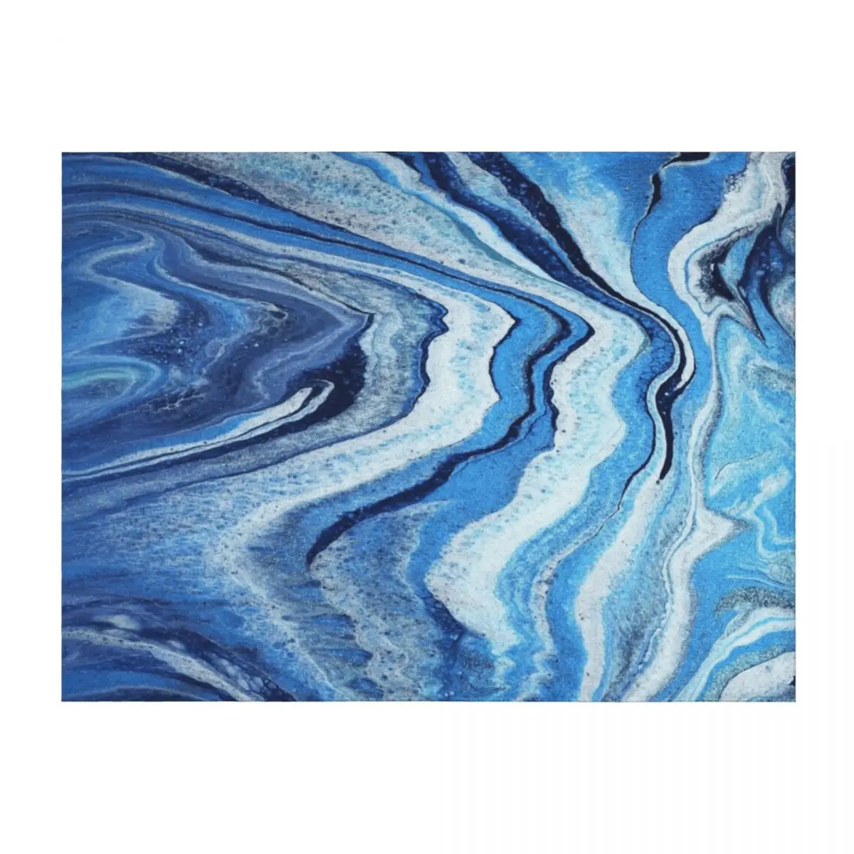 Blue Geode Sparkle: Acrylic Pour Painting Throw Blanket Hairy Luxury Thicken Plush Picnic Blankets
Blue Geode Sparkle: Acrylic Pour Painting Throw Blanket Hairy Luxury Thicken Plush Picnic Blankets