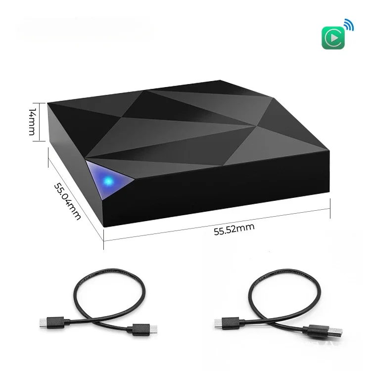 High quality wired to wireless CarPlay Apple Box module car navigation intelligent machine
High quality wired to wireless CarPlay Apple Box module car navigation intelligent machine