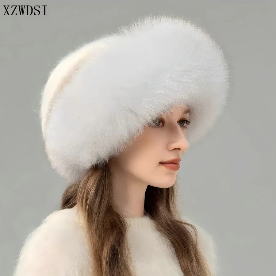 Женская зимняя шапка-бини премиум-класса, повседневная теплая шапка из дышащей шерсти, натуральный лисьий мех
Женская зимняя шапка-бини премиум-класса, повседневная теплая шапка из дышащей шерсти, натуральный лисьий мех