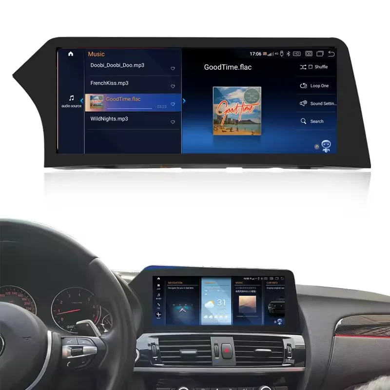 12.3inch Blade Screen Android 13 Car GPS Navigation Player With Carplay BT Wifi Car Radio for X3/X4 CIC/NBT/EVO System
12.3inch Blade Screen Android 13 Car GPS Navigation Player With Carplay BT Wifi Car Radio for X3/X4 CIC/NBT/EVO System