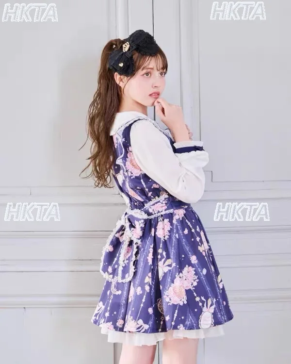 Japanese Style Gemstone Print Liz Dress Japanese 2026 Spring New Heavy Craft Lolita Girls Puffy Sweet Long Sleeve Dresses Women
Japanese Style Gemstone Print Liz Dress Japanese 2026 Spring New Heavy Craft Lolita Girls Puffy Sweet Long Sleeve Dresses Women