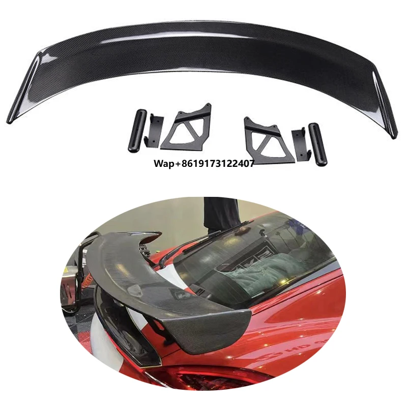 New Design Car Body Kit Real Carbon Fiber Rear Bumper Spoiler for 718 Upgrade to GT4 Style 2016+
New Design Car Body Kit Real Carbon Fiber Rear Bumper Spoiler for 718 Upgrade to GT4 Style 2016+