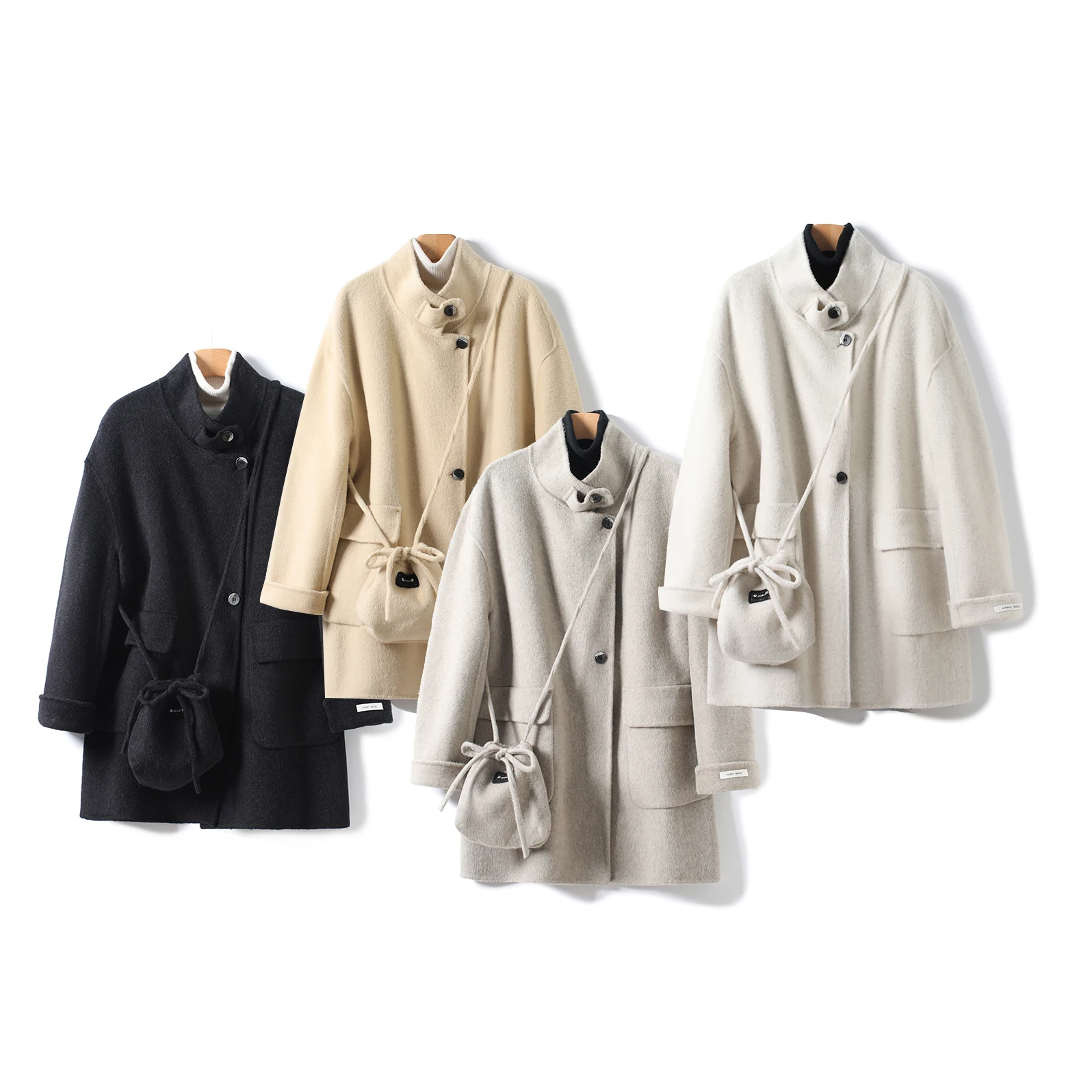 Модное шерстяное пальто в корейском стиле, омолаживающее, в университетском стиле, универсальное, маленького размера, твидовый жакет для зимнего сезона, идеально сочетается с аксессуарами
Модное шерстяное пальто в корейском стиле, омолаживающее, в университетском стиле, универсальное, маленького размера, твидовый жакет для зимнего сезона, идеально сочетается с аксессуарами