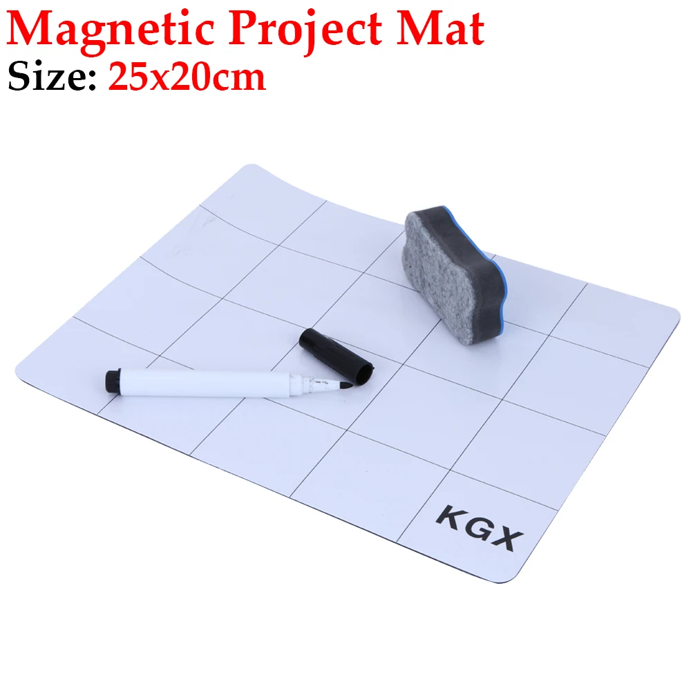 Magnetic Repair Mat Preventing Screws Lost Unorganized 25x20cm Soldering Mat Screw Sort Adsorption Keeper with Marker Pen Eraser
Magnetic Repair Mat Preventing Screws Lost Unorganized 25x20cm Soldering Mat Screw Sort Adsorption Keeper with Marker Pen Eraser