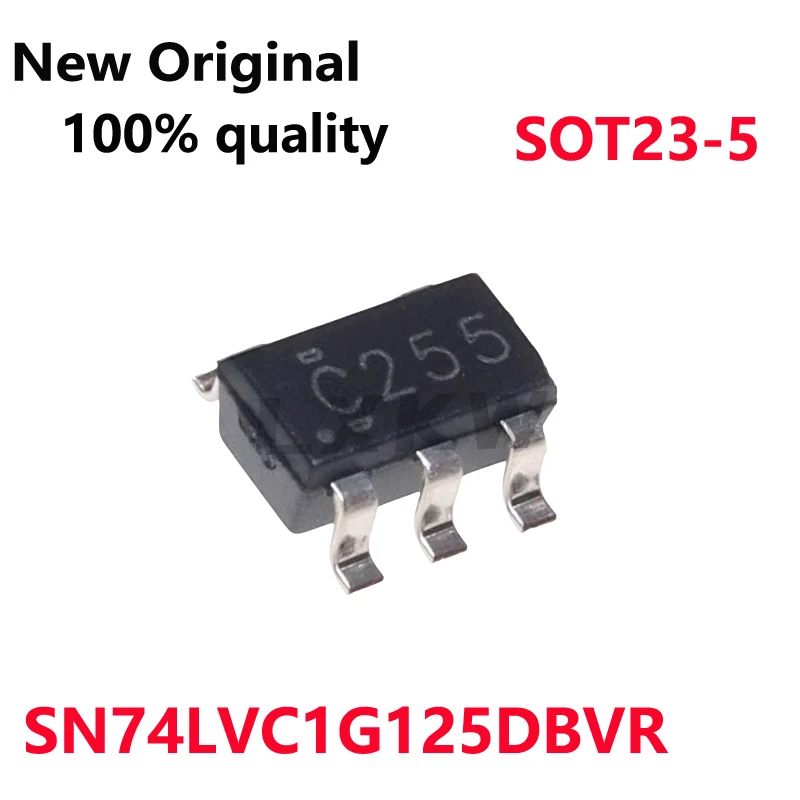 20-100/PCS New Original SN74LVC1G125DBVR SN74LVC1G125 74LVC1G125 C255 SOT23-5 Tri-state output unibus buffer gate In Stock
20-100/PCS New Original SN74LVC1G125DBVR SN74LVC1G125 74LVC1G125 C255 SOT23-5 Tri-state output unibus buffer gate In Stock