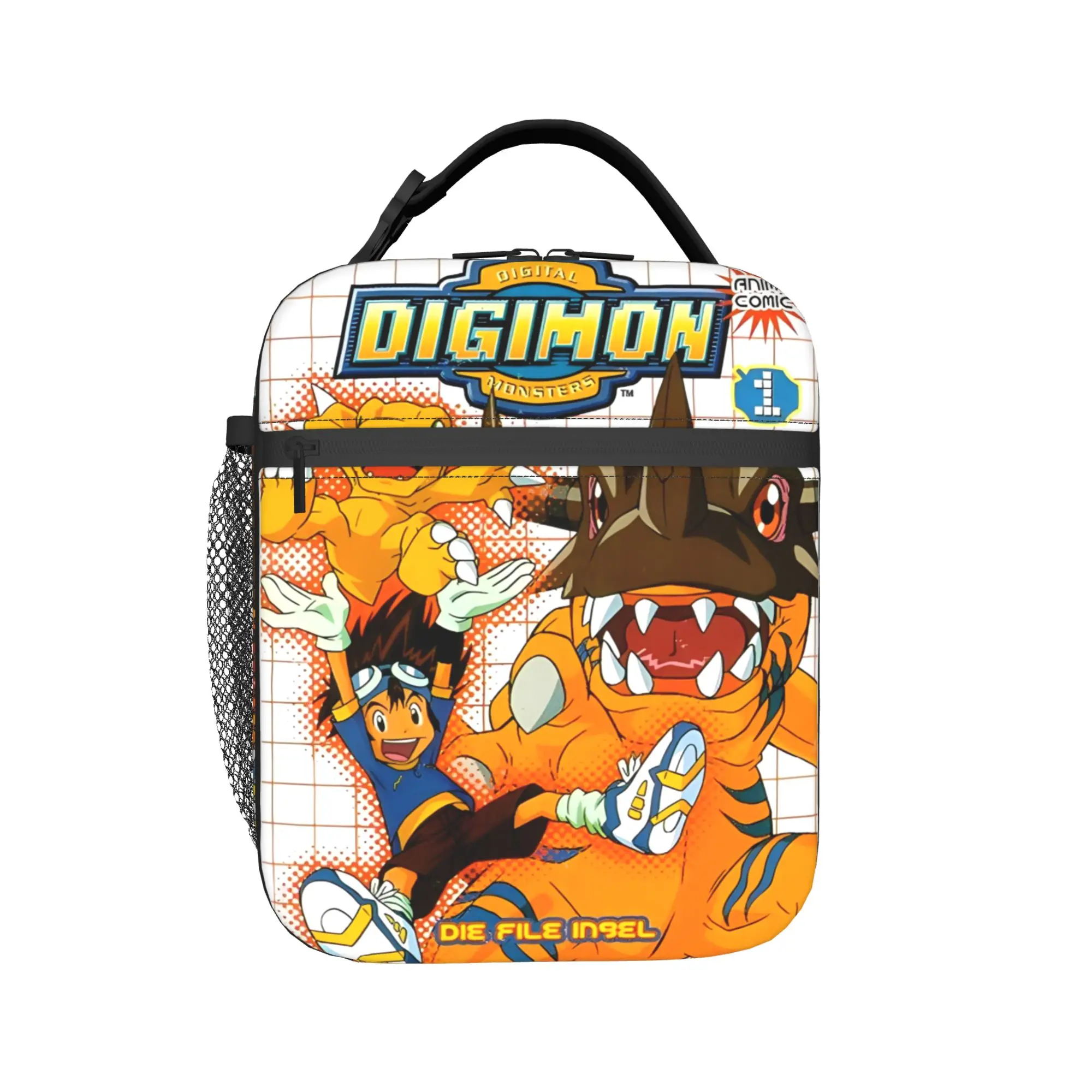Insulated Lunch Bag Digital Monster Digimon Accessories Lunch Food Box Unique Design Cooler Thermal Lunch Box For School
Insulated Lunch Bag Digital Monster Digimon Accessories Lunch Food Box Unique Design Cooler Thermal Lunch Box For School