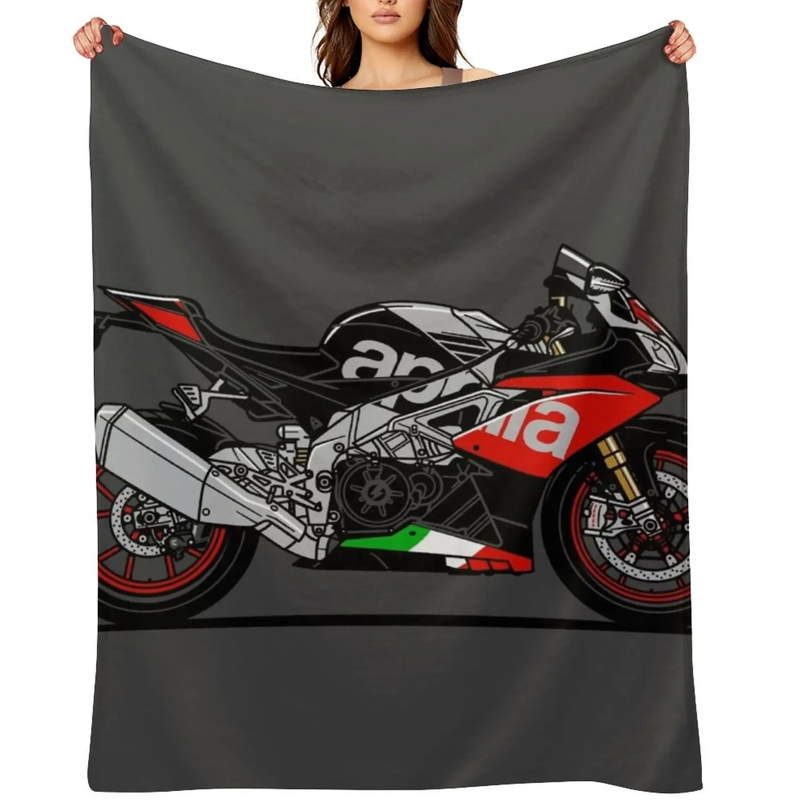 RSV4 RF Super Sports Motorcycle Throw Blanket Beautifuls Decoratives Hairys Polar Blankets
RSV4 RF Super Sports Motorcycle Throw Blanket Beautifuls Decoratives Hairys Polar Blankets
