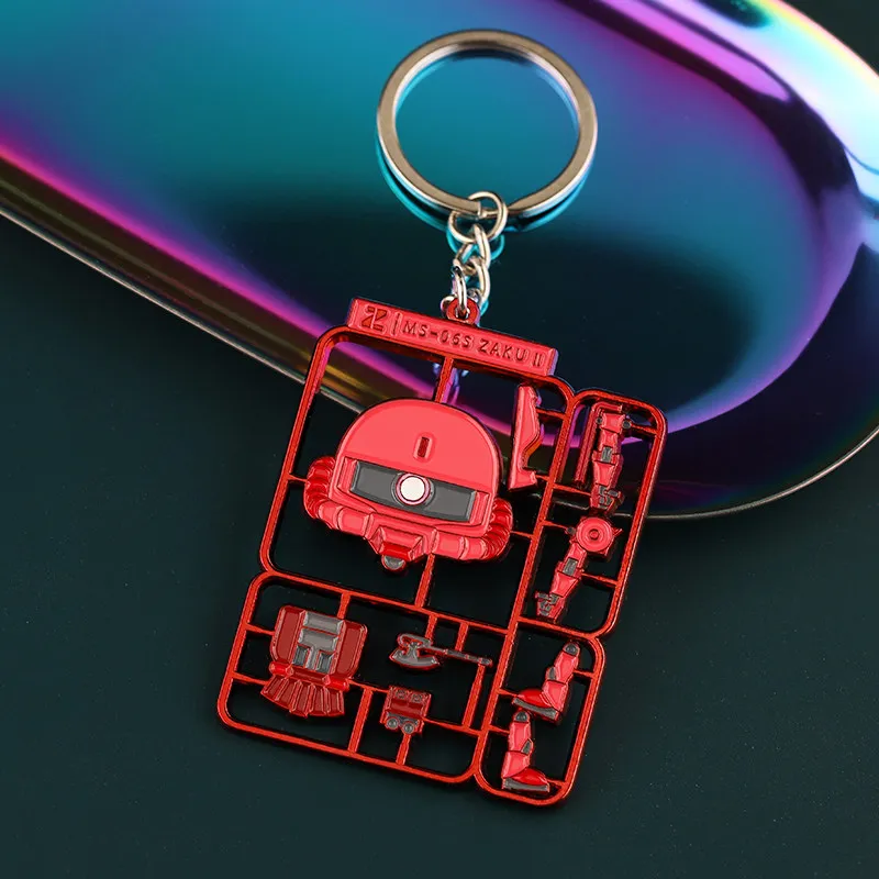 Diy Self Made Cartoon Gundamed Ms-06 Metal Keychain Pendant Keychain Chain Hollow Accessories Pendant Gift Toys
Diy Self Made Cartoon Gundamed Ms-06 Metal Keychain Pendant Keychain Chain Hollow Accessories Pendant Gift Toys
