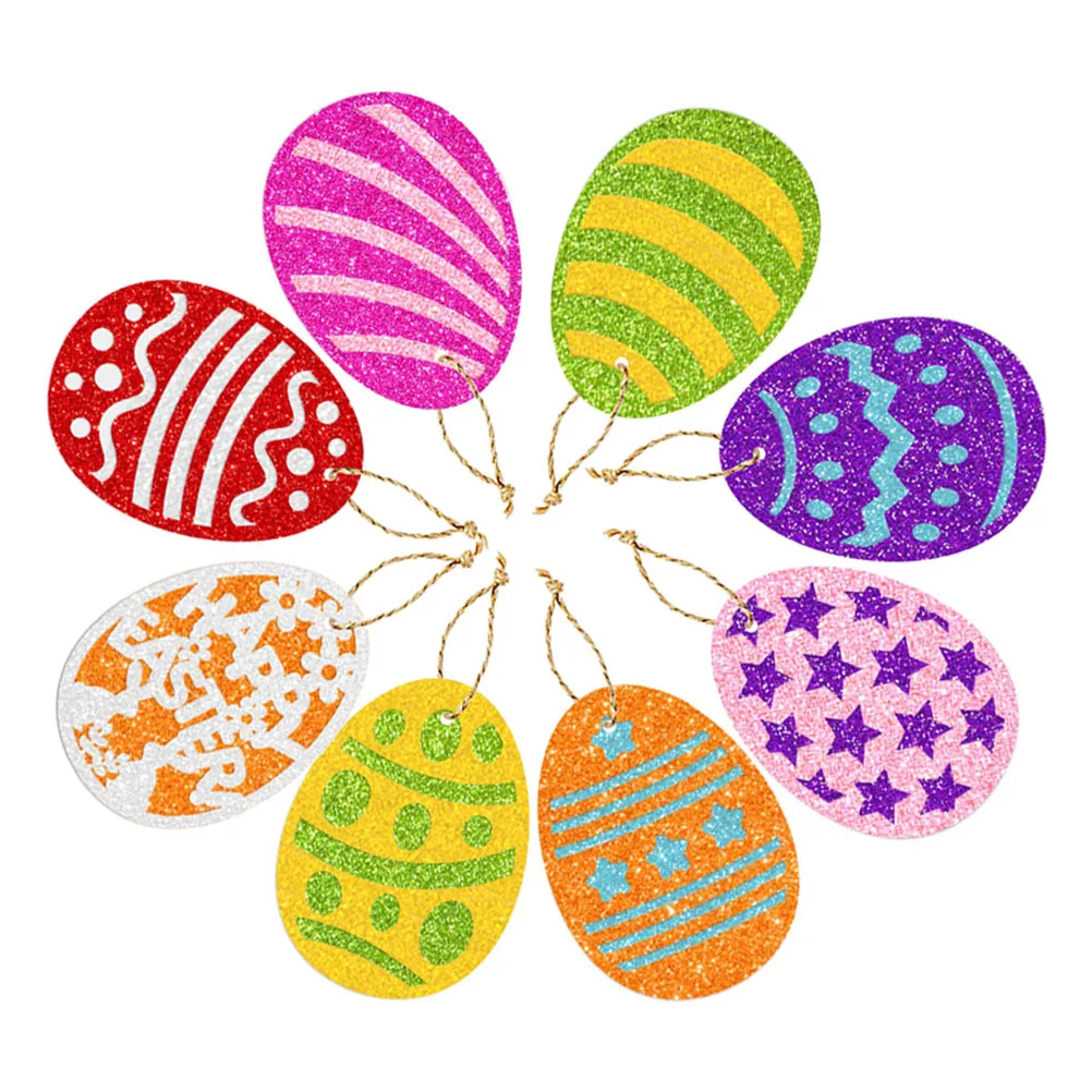 8pcs Reusable Paper Easter Egg Hanging Ornament For Party Decor Easter Scene Hanging Ornament Family Decoration
8pcs Reusable Paper Easter Egg Hanging Ornament For Party Decor Easter Scene Hanging Ornament Family Decoration