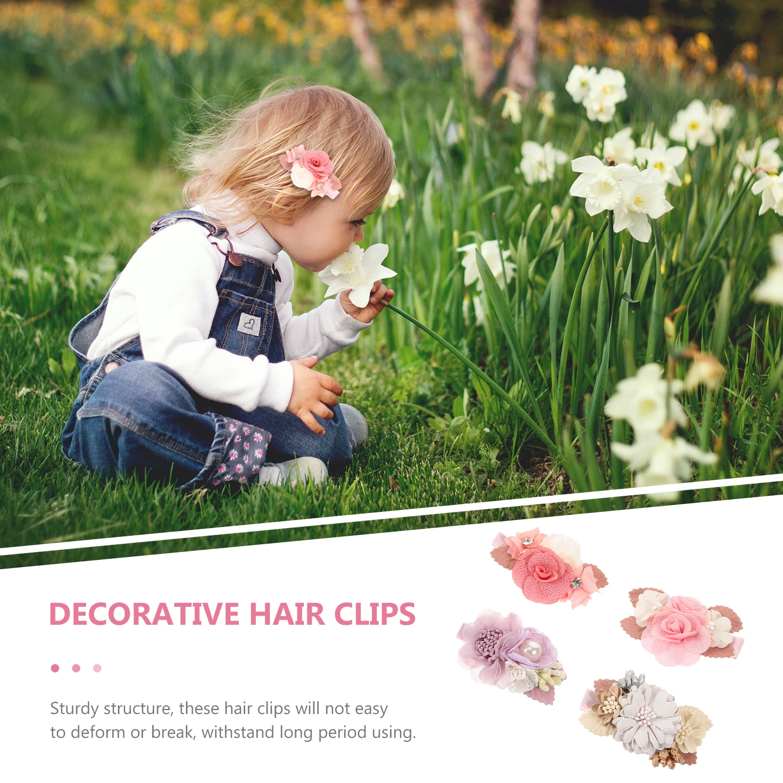 Rhinestone Simulated Hair Clip Side Clips Decorations for Women Accessories Girls Styling Floral Barrettes Flower
Rhinestone Simulated Hair Clip Side Clips Decorations for Women Accessories Girls Styling Floral Barrettes Flower
