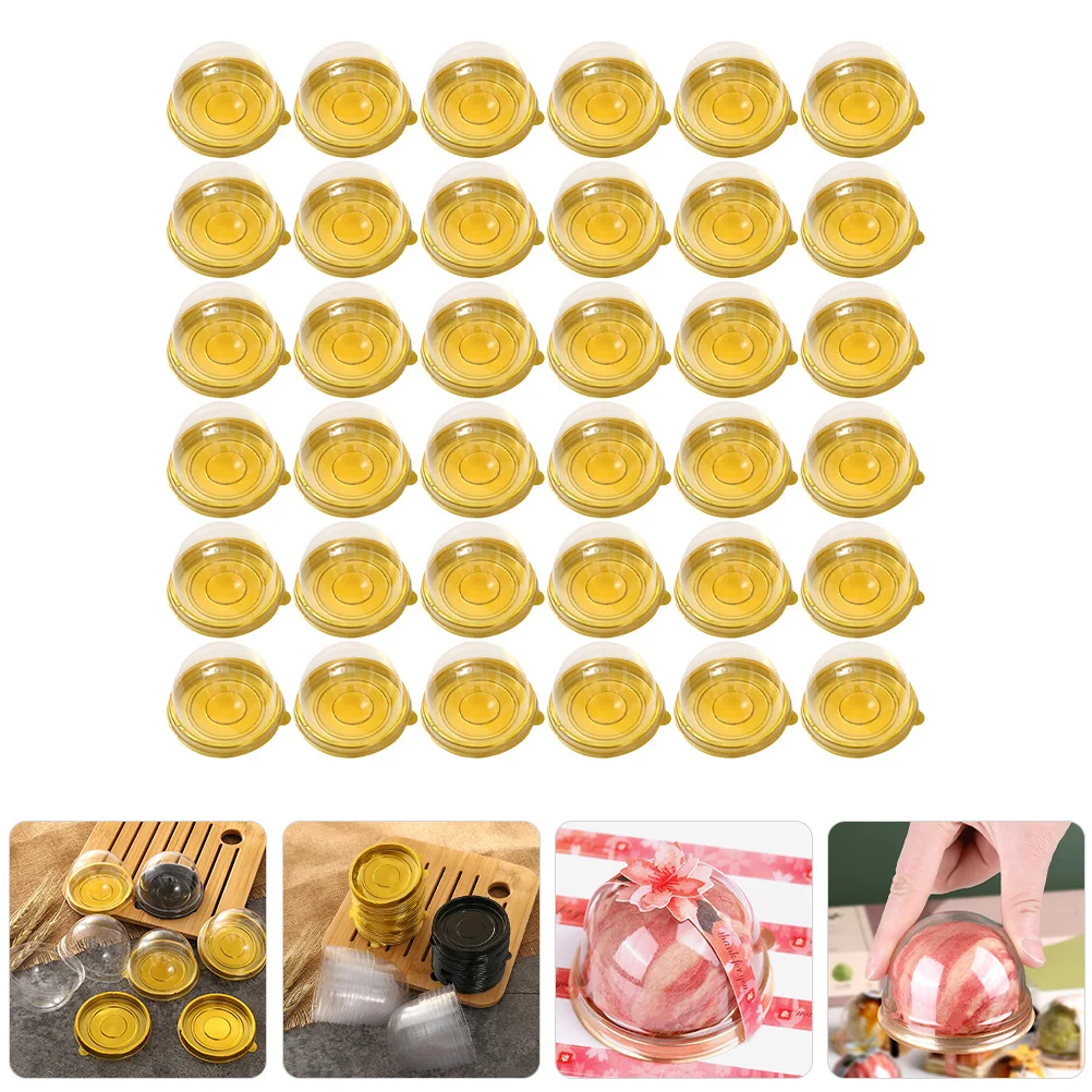 50Pcs Moon Cake Boxes Clear Cover Mini Cake Packaging Bakery Pastry Dessert Holders Individual Cupcake Containers
50Pcs Moon Cake Boxes Clear Cover Mini Cake Packaging Bakery Pastry Dessert Holders Individual Cupcake Containers