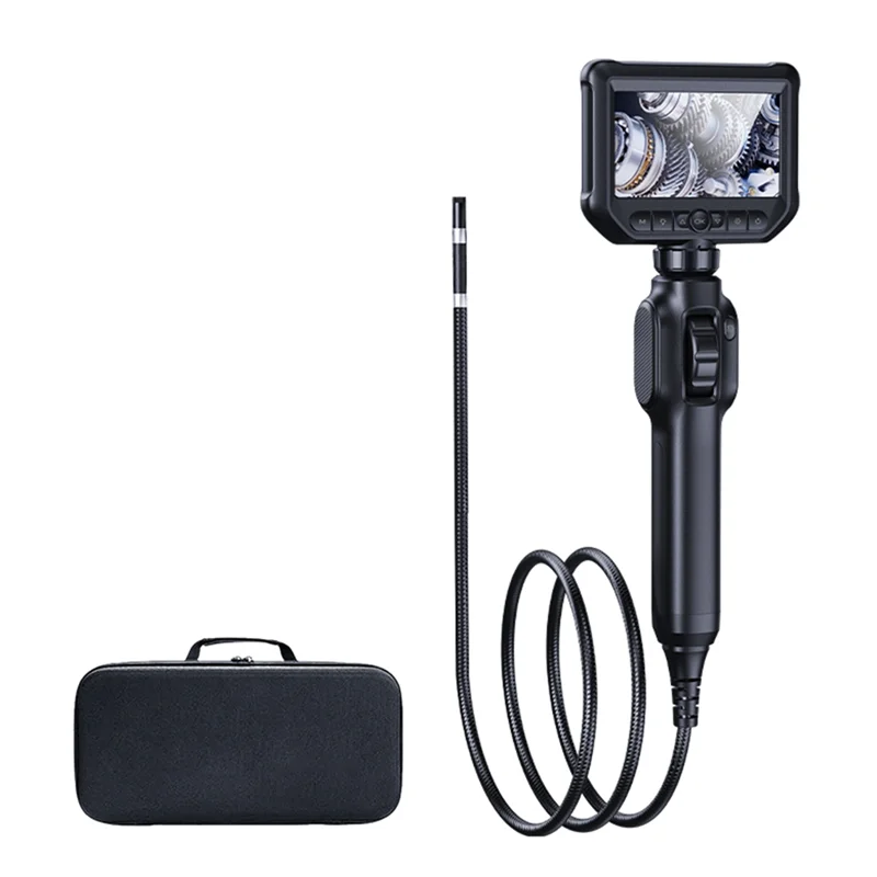 ABKS-Adjustable LED 1 Meter Cable Articulated Endoscope 4.3" Snake Camera Industrial Endoscopes Video Inspection Scope
ABKS-Adjustable LED 1 Meter Cable Articulated Endoscope 4.3" Snake Camera Industrial Endoscopes Video Inspection Scope