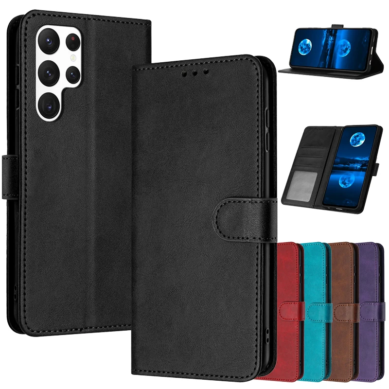 Magnetic Flip Cover Leather Case For Samsung Galaxy S25+ S24 S23 Plus S22 Ultra S21 FE 5G Cases Solid color Skin Feel Wallet Bag
Magnetic Flip Cover Leather Case For Samsung Galaxy S25+ S24 S23 Plus S22 Ultra S21 FE 5G Cases Solid color Skin Feel Wallet Bag
