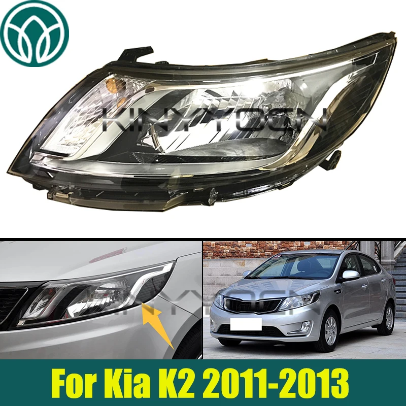 LHD Car Front Bumper Headlight For Kia K2 2011 2012 2013 Front Headlamp Head lights
LHD Car Front Bumper Headlight For Kia K2 2011 2012 2013 Front Headlamp Head lights