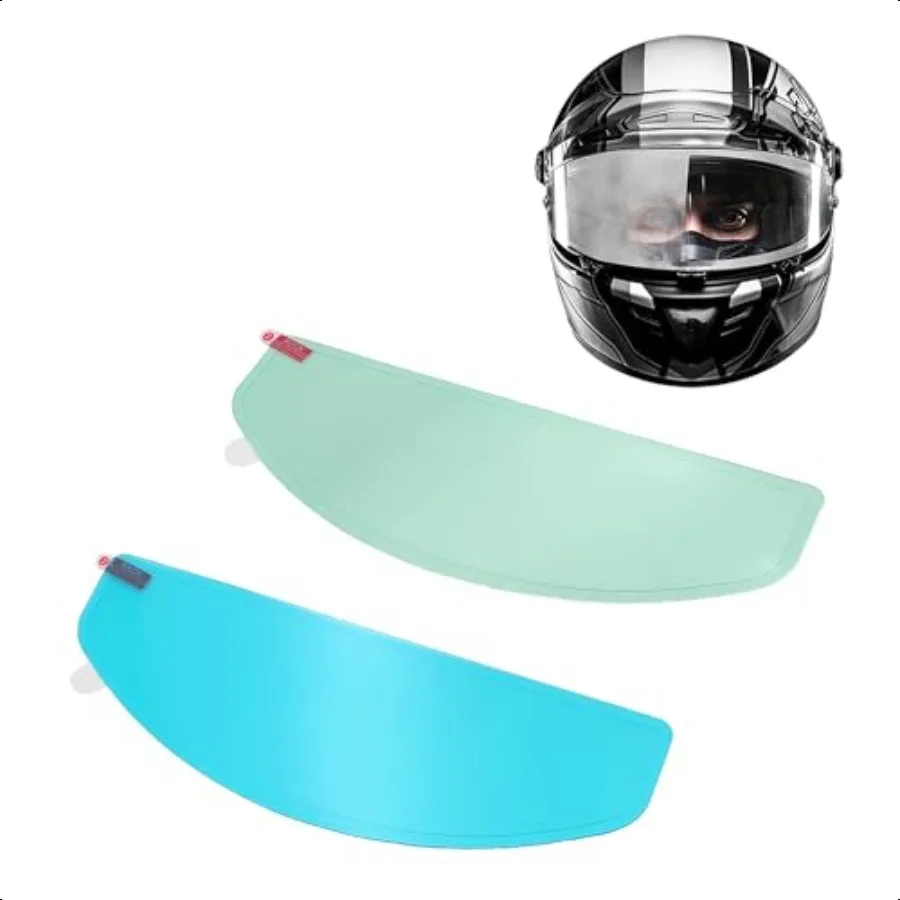 Universal Helmet Visor AntiFog Film Rainproof Film 2 PCS Large Version for Motorcycle Helmet Lens Alternative to Pinlock Insert
Universal Helmet Visor AntiFog Film Rainproof Film 2 PCS Large Version for Motorcycle Helmet Lens Alternative to Pinlock Insert