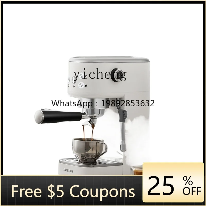 Coffee Machine Concentrated Household Small Full & Semi Automatic Stainless Steel
Coffee Machine Concentrated Household Small Full & Semi Automatic Stainless Steel