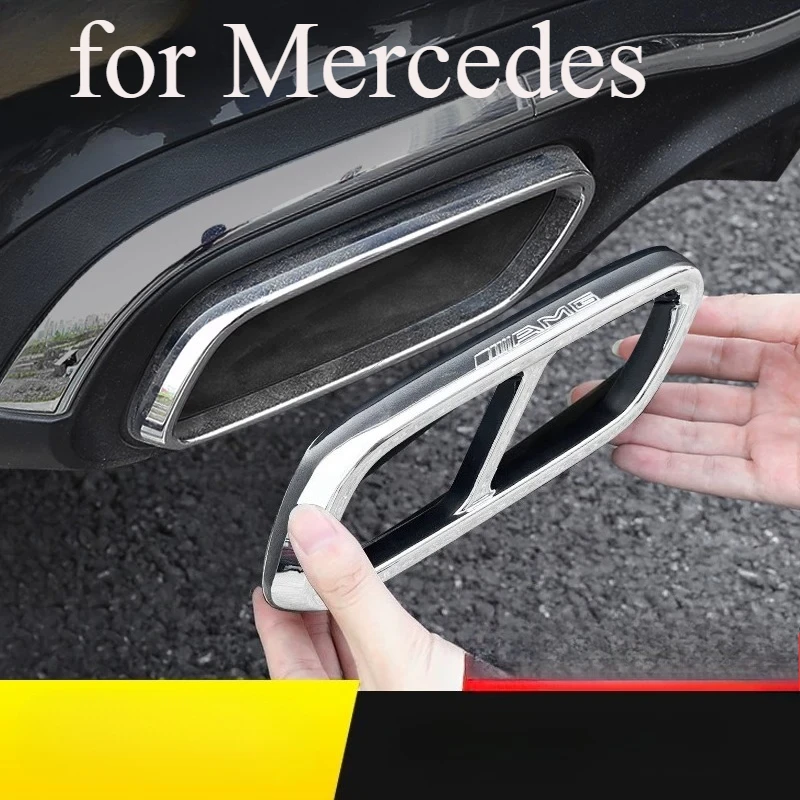 2Pcs Glossy Black ABS Car Exhaust Muffler Pipe Tip Cover Trim for Mercedes C-Class W206 2022-2026 C200L C260L – AMG Maybach
2Pcs Glossy Black ABS Car Exhaust Muffler Pipe Tip Cover Trim for Mercedes C-Class W206 2022-2026 C200L C260L – AMG Maybach