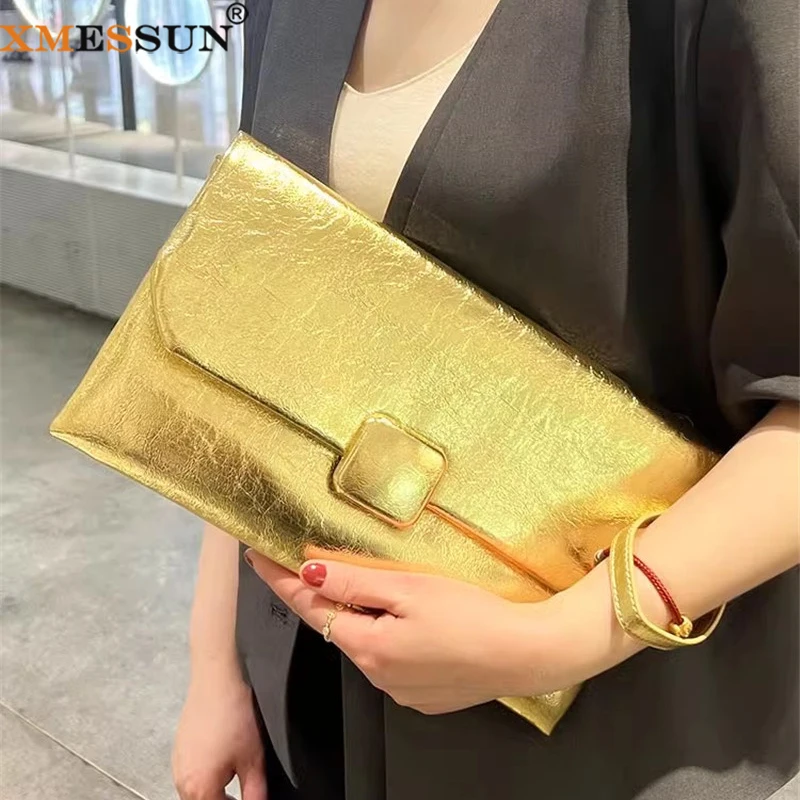 XMESSUN Women New Trendy Clutch Bag 2026 Designer Luxury Soft Leather Fashion Shoulder Messenger Bag Envelope Pouch Bag A416
XMESSUN Women New Trendy Clutch Bag 2026 Designer Luxury Soft Leather Fashion Shoulder Messenger Bag Envelope Pouch Bag A416