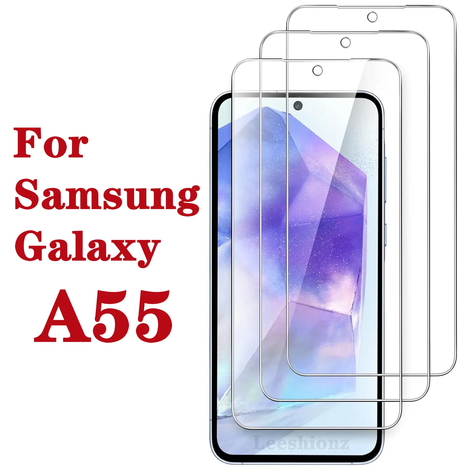 For Samsung Galaxy A55 6.6inch Compatible Screen Protector, Anti-Scratch Screen Protector
For Samsung Galaxy A55 6.6inch Compatible Screen Protector, Anti-Scratch Screen Protector