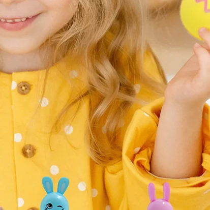 100/120Pcs Prefilled Easter Egg Set 50 Pastel Color Plastic Eggs Filled with 100/120 Assorted Mini Novelty & Stickers
100/120Pcs Prefilled Easter Egg Set 50 Pastel Color Plastic Eggs Filled with 100/120 Assorted Mini Novelty & Stickers
