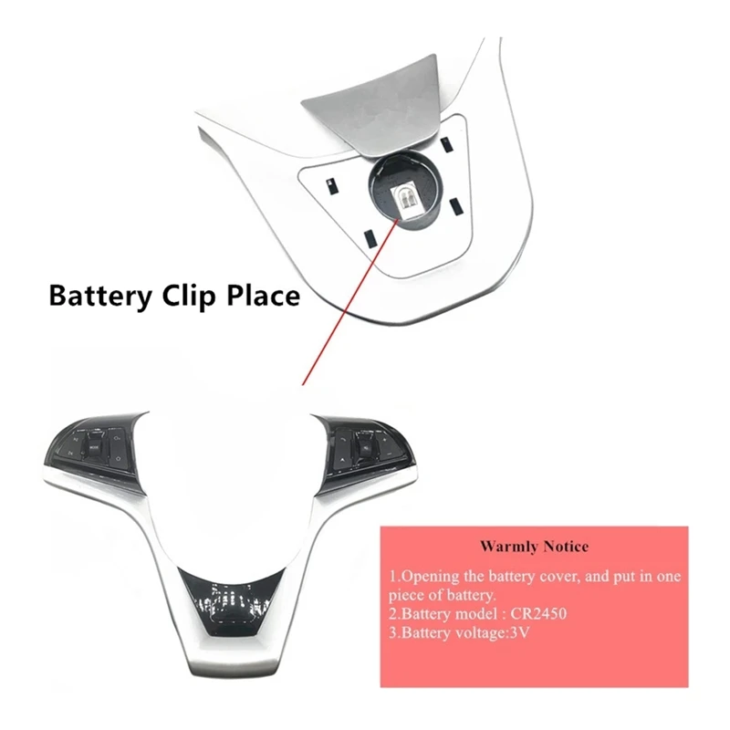 For Chevrolet Cruze 2015-2018 Car Steering Wheel Buttons Switch Volume Phone Gps Function Switch Panel
For Chevrolet Cruze 2015-2018 Car Steering Wheel Buttons Switch Volume Phone Gps Function Switch Panel