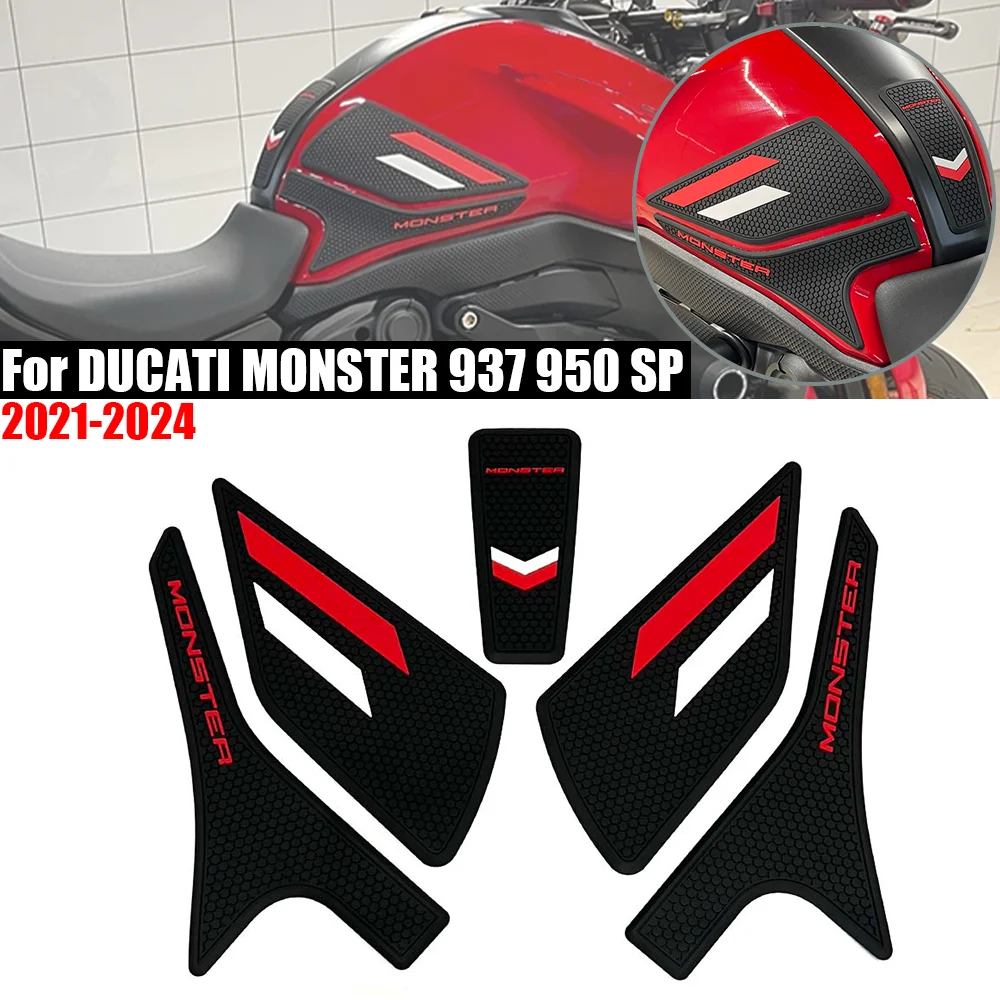 For DUCATI MONSTER 937 950 SP 2021 - 2024 Non-slip Rubber Fuel Tank Anti-slip protective Stickers Moto Decals Accessories 2023
For DUCATI MONSTER 937 950 SP 2021 - 2024 Non-slip Rubber Fuel Tank Anti-slip protective Stickers Moto Decals Accessories 2023