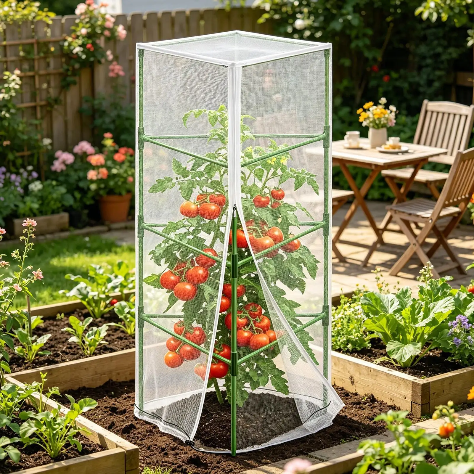 Bird Netting Fine Mesh Animal Barrier With Zipper Garden Mesh Netting For Plants For Outdoor Fruit Vegetable Flower Squirrel
Bird Netting Fine Mesh Animal Barrier With Zipper Garden Mesh Netting For Plants For Outdoor Fruit Vegetable Flower Squirrel