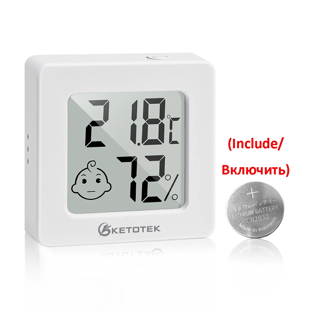 Thermometer Hygrometer Household Electronic Temperature Humidity Meter With Battery Magnetic Function for Home
Thermometer Hygrometer Household Electronic Temperature Humidity Meter With Battery Magnetic Function for Home