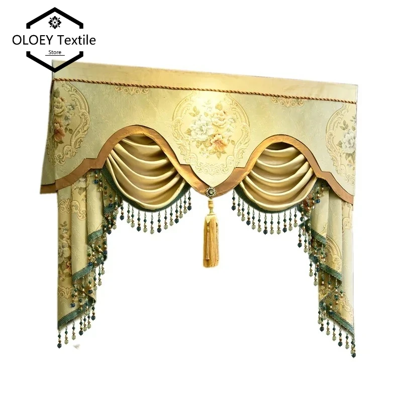 24-Style Luxury Custom Valance for Curtain Tops Decorative Window Treatment – Does Not Include Curtains or Tulle Custom Order
24-Style Luxury Custom Valance for Curtain Tops Decorative Window Treatment – Does Not Include Curtains or Tulle Custom Order