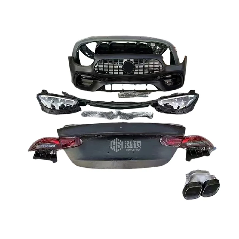 Car Bumper Body Kit for Mercedes Benz E Class W213 Upgrade Front Rear Bumpers with Headlights Taillight Fender Bodykit
Car Bumper Body Kit for Mercedes Benz E Class W213 Upgrade Front Rear Bumpers with Headlights Taillight Fender Bodykit