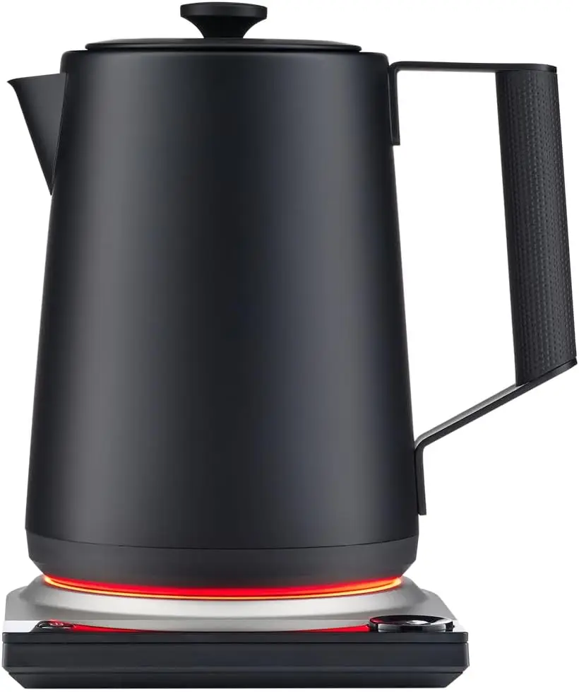 Электрический чайник Luna Pro, контроль температуры с 7 предустановками, электрический чайник объемом 60 минут, 1,75 л, нержавеющая сталь 304
Электрический чайник Luna Pro, контроль температуры с 7 предустановками, электрический чайник объемом 60 минут, 1,75 л, нержавеющая сталь 304