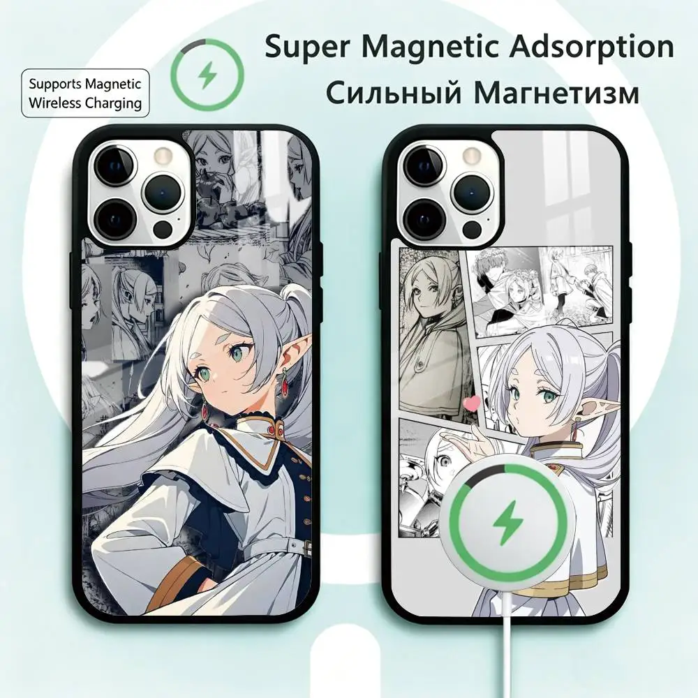 Frieren Beyond Journey's End Phone Case For iPhone17,16,15,14,13,12,11 Plus,Pro Magnetic Supports Magnetic Wireless Charging
Frieren Beyond Journey's End Phone Case For iPhone17,16,15,14,13,12,11 Plus,Pro Magnetic Supports Magnetic Wireless Charging