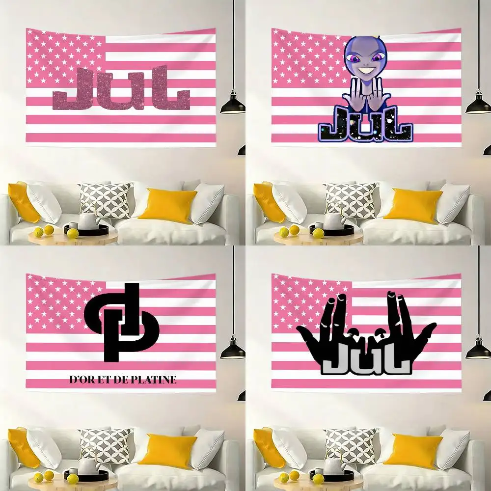 Rapper JUL Flag Outdoor Decorations for Bedrooms Home Decor Items Decoration Banners
Rapper JUL Flag Outdoor Decorations for Bedrooms Home Decor Items Decoration Banners